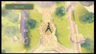 Jumping From the Goddess Statue for the First Time - The Legend of Zelda: Skyward Sword Walkthrough