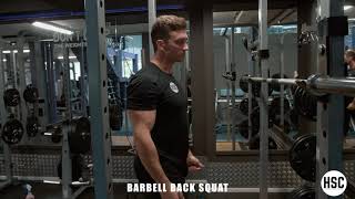 BARBELL BACK SQUAT