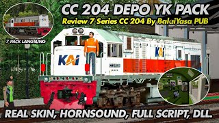 BEDA SERI BEDA TAMPILAN 🔥 Review Addons CC 204 GE U18MMi Pack by BalaiYasa PUB |addons cc 204 trainz