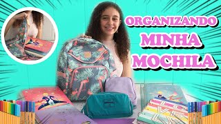 ORGANIZANDO MINHA MOCHILA 2022 - MATERIAL ESCOLAR 2022