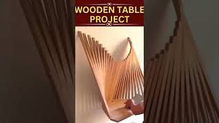 Wooden Table 🪵📚 #woodenfurniture #woodentable #WoodenShort #woodenarts  #art #artwork #project #my