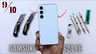 Samsung S24 FE Durability Test & IP 68 Water Test - SHOCKING 😲 !