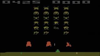 Space Invaders Video Game Graphics With Audio  -  Arcade Game Graphics and Audio