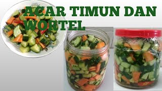 Acar timun dan wortel