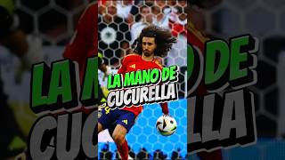 LA MANO DE CUCURELLA ANTE ALEMANIA DEBERÍA HABER SIDO PENALTI, SEGÚN LA REVISIÓN DE UEFA #Cucurella