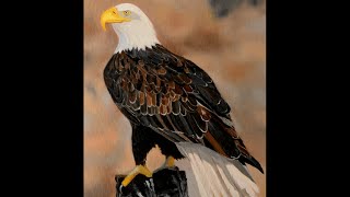 How to paint an eagle | Oil painting