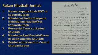 Bacaan Khutbah Jum'at (Khutbah Pertama dan Kedua)