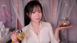 ASMR(Sub✔)Корейский асмр, увлажняющий шепот и массаж