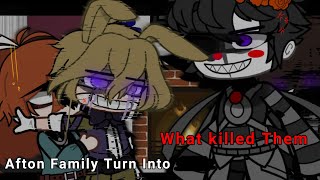 Afton Family Turn Into What Killed Them || Gacha FNAF ⫯ Afton FAMILY ⫯ Gacha AFTON||