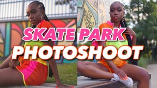 SKATE PARK PHOTOSHOOT | WE GOT LOST IN THE CITY OF HOUSTON !!! | Malia Good