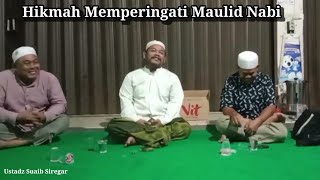 Hikmah Memperingati Maulid Nabi Muhammad Saw || Ustadz Suaib Siregar Majelis Syifaul Qulub Madina