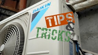 Daikin tips for AC Tech out there!