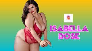 Isabella Rose 🇺🇸..| American Plus Size Curvy Fashion Model | Brand Ambassador | Lifestyle,Biography