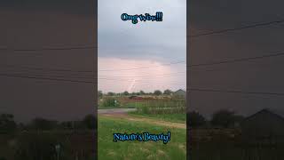 Beautiful Lightning! #lightning #lightningstorm #thunderstorm #shorts #viral #storm #fypシ #fyp