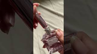 Perfume travel bottle 🌸 #makeup #swatches #unboxing #lipstick