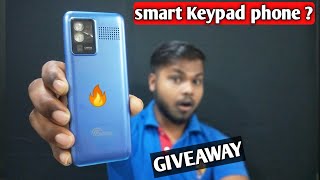 notch Display designed Smart Keypad Phone Unboxing and First impression