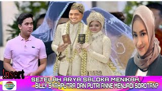 🔴 TERUNGKAP ||Amanda resmi menikah dengan Arya saloka,Billy dan Putri Anne menjadi sorotan netizen?