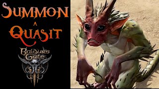 Baldur's Gate 3:  Summon a Quasit for ANY class