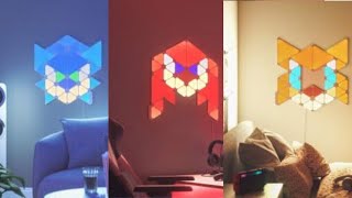 Sonic Movie 2 Nanoleaf Shape Sonic, Knuckles & Tails light Panels