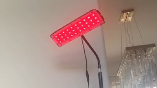 Red Light Therapy Lamp, Infrared Light Therapy with Stand Review, Can use anytime & anywhere!!!