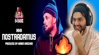 Ikka - Nostradamus | REACTION |  Red Bull 64 Bars | @mohakmuzicfreak