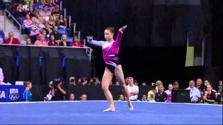 Sarah Finnegan - Floor - 2012 Visa Championships - Sr Women - Day 2