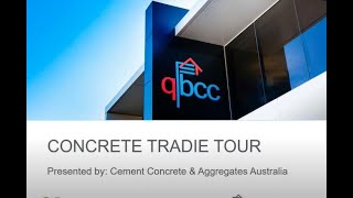 QBCC Concrete Webinar