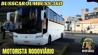 BUSSCAR JUMBUSS 360 | Viagem RODOVIÁRIA | Achando as Rodovias ESTRANHAS | Rotas Brasil