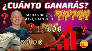 ¿Cuánto se puede ganar al mes con masaje tántrico?