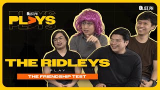 The Ridleys Play The Friendship Test | #8ListPlays