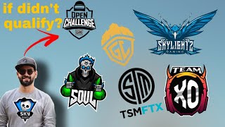 Spero talk about what will happen😱 if soul,xo,tsm,godl wouldn't Qualify