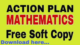 ACTION PLAN MATHEMATICS