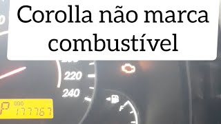 Corolla não marca combustível