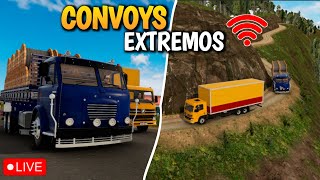 CONVOYS LATINOS EN RUTAS MORTALES DE BOLIVIA - LUEGO GTS2 y SALSEO DE TOE3