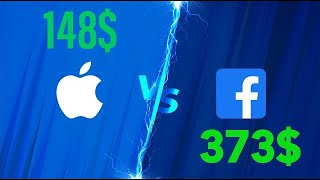 Apple & Facebook инвестиции в акции на ~500$ #9