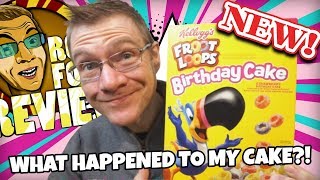 LIMITED EDITION FROOT LOOPS BIRTHDAY CAKE!! US VERSION!! TASTE AND REVIEW!!