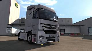 Mercedes Axor 1840 MP3 Reworked | Euro Truck Simulator 2 Mod 1.37 / 1.38 Gameplay