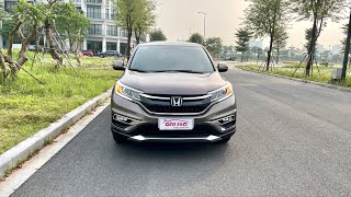 Báo giá trực tiếp chiếc xe Honda CRV 2.0L 2017, màu titan, tên tư nhân, chạy hơn 11 vạn km, giá chỉ