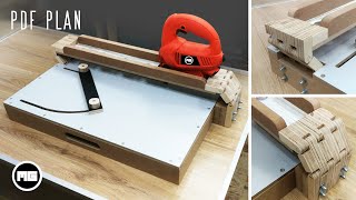 Amazing Jigsaw Cutting Station / with Self Clamping