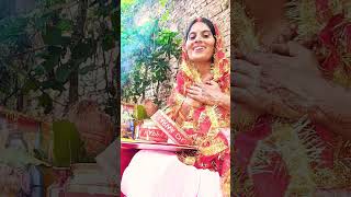 मैया रानी तेरे भवन में हम दीवाने हो गए।। Viral bhakti song short video 🙏🏻🌺