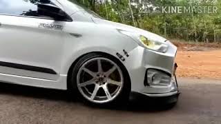 Ford Aspire Modified white | best in India