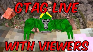 Gorilla Tag Live 🚨PLAYING WITH VIEWERS🚨Gorilla Tag Live