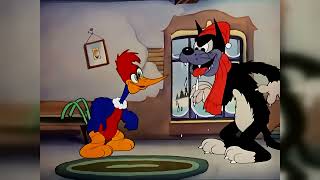 Unbelievable! Pantry Panic (1941) in HD, 4K! Woody Woodpecker Comedy, Animation