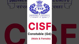 CISF head constable Vacancy #cisf #gd #vacancy