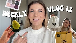 FENDI unboxing 🤤 Dior novinky, dělám hrušku... 🍐 WEEKLY vlog 13