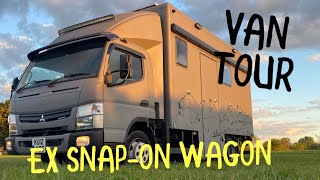 EX SNAP-ON WAGGON CAMPER VAN CONVERSION | TINY HOME ON WHEELS | VAN LIFE