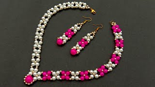 How To Make Necklace//Wedding Necklace//  Useful & Easy