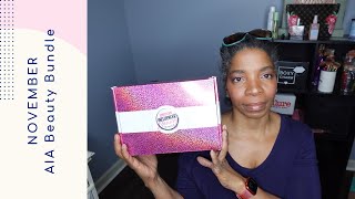 AIA Beauty Box Unboxing | November | NICE!