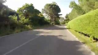 Discesa in bici da Marciana alta a Zanca e Hotel S. Andrea, isola d'Elba