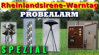 Katastrophenalarm 2021: Sirenenalarm Warnung der Bevölkerung | Sirenenprobe am Warntag | Probealarm